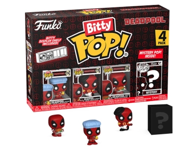 Funko Bitty Pop 4'lü Paket Deadpool - Bathtime