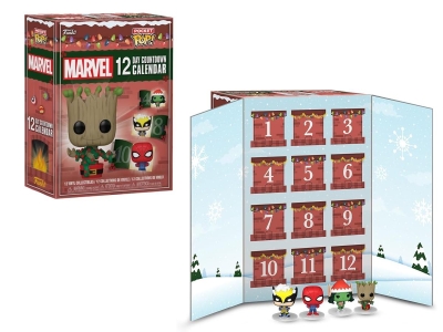 Funko Pocket Pop Countdown Calendar Marvel - 12 Day Countdown Collection