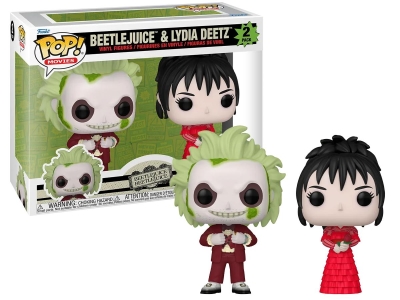 Funko Pop 2-Pack Movies Beetlejuice - Beetlejuice & Lydia Deetz