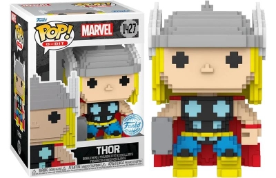 Funko Pop 8-Bit Marvel - Thor Special Edition No:1427 Bobble-Head