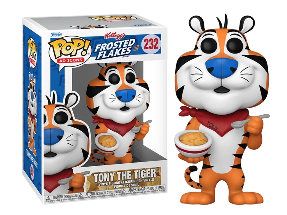 Funko Pop! Tony De Tijger (1984) – Kellogg’s Mascotte, Vinyl Verzamelfiguur, 9,5 Cm, Exclusief AD Icons 2 miniatura