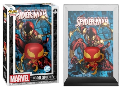 Funko Pop Comic Cover Marvel The Amazing Spider-Man - Iron Spider Special Edition No:67