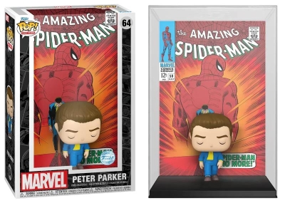 Funko Pop Comic Covers Marvel The Amazing Spider-Man - Peter Parker Special Edition No:64