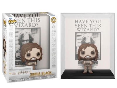 Funko Pop Covers Harry Potter Prisoner Of Azkaban - Sirius Black With Poster No:08