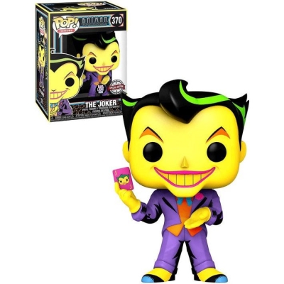 Funko Pop Dc Black Light The Jocker Special Edition No:370