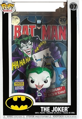 Funko Pop DC Comic Covers: Batman - The Joker Convention Limited Edition No:07