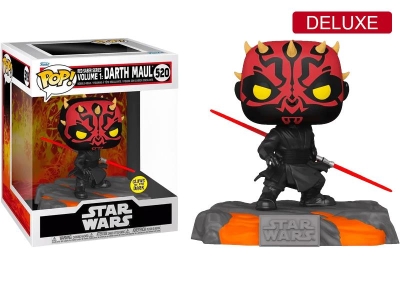 Funko Pop Deluxe Disney Star Wars - Red Saber Series Volume 1 Darth Maul Glows İn The Dark