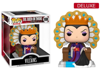 Funko Pop Deluxe Disney Villains Snow White And The Seven Dwarfs - Evil Queen On Throne No:1088