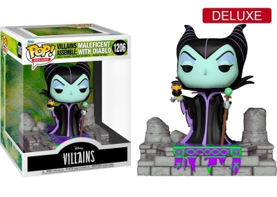 Funko Pop Deluxe Disney Villains - Assemble Maleficent With Diablo Special Edition No:1206