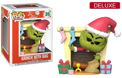 Funko Pop Deluxe How The Grinch Stole Christmas - Grinch With Bag No:35