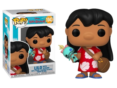 Funko Pop Disney Lilo And Stitch - Lilo With Scrump No:1043