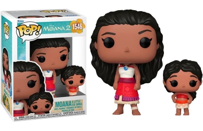 Funko Pop Disney Moana 2 - Moana & Little Sis Simea No:1546