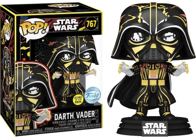 Funko Pop Disney Star Wars - Darth Vader Glows İn The Dark Special Edition No:767 Bobble-Head