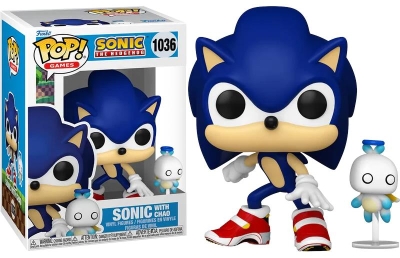 Funko Pop Games Sonic The Hedgehog - Sonic With Hero Chao No:1036