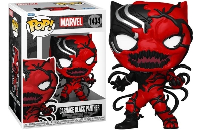 Funko Pop Marvel Carnageized - Carnage Black Panther No:1434 Bobblehead