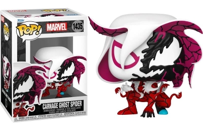Funko Pop Marvel Carnageized - Carnage Ghost Spider No:1435 Bobble-Head