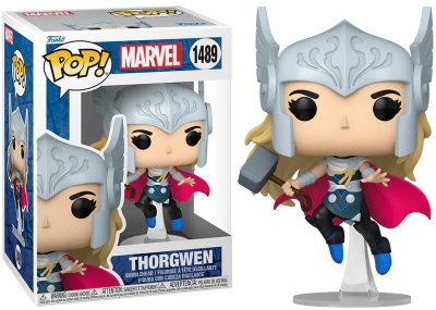 Funko Pop Marvel Spider Gwen Gwenverse - Thorgwen No:1489 Bobble-Head