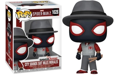 Funko Pop Marvel Spider Man 2 Game Verse - City Sounds Suit Miles Morales No:1028