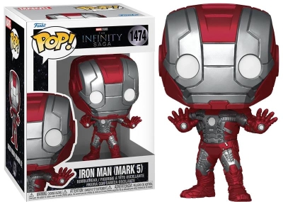 Funko Pop Marvel The Infinity Saga - Iron Man Mark 5 No:1474 Bobble-Head