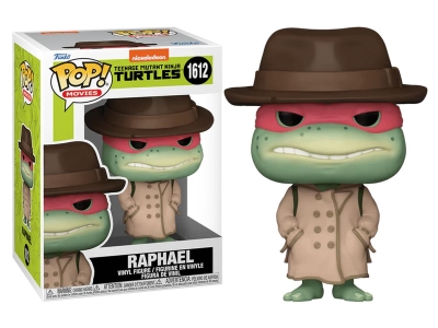 Funko Pop Movies Teenage Mutant Ninja Turtles - Raphael With Coat & Hat No:1612