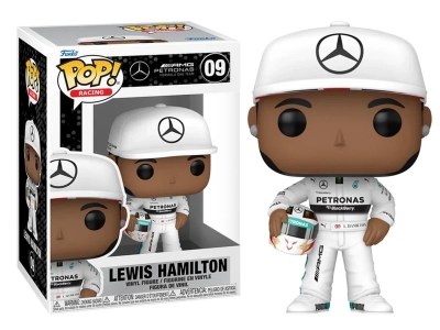 Funko Pop Racing Amg Petronas Formula One Team - Lewis Hamilton With Helm No:09
