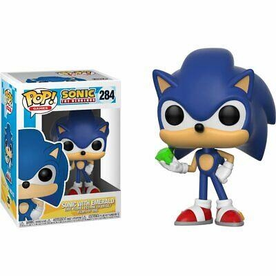 Funko Pop Sonic The Hedgehog - Sonic With Emerald Figürü No:284