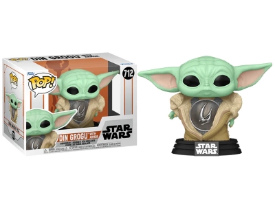 Funko Pop Star Wars Mandalorian - Din Grogu Armor No:712 Bobble-Head