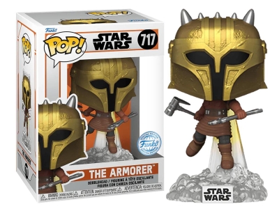 Funko Pop Star Wars The Mandalorian S10 - The Armorer Special Edition No:717 Bobble-Head