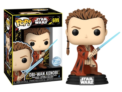 Funko Pop Star Wars The Phantom Menace Anniversary - Obi-Wan Kenobi Retro Special