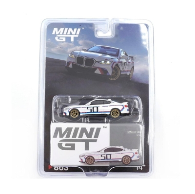Mini GT 1/64 BMW 3.0 CSL White Blister No:863