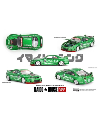 Mini GT 1/64 Kaido Nissan Skyline GT-R (R33) Imai Racing V1 No:150