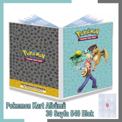 Pokemon Kart Albümü -  Ash Ve Pokemonlar Tema