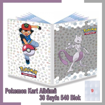 Pokemon Kart Albümü -  Mewtwo Tema