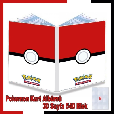 Pokemon Kart Albümü - Pokeball Tema