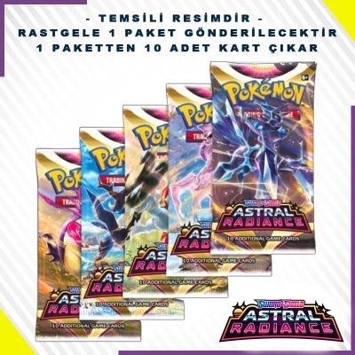 Pokemon Tcg Astral Radiance Tek Booster Paket