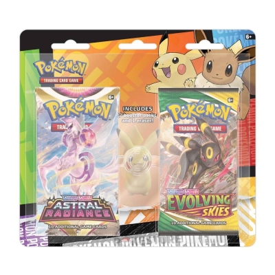 Pokemon Tcg Back To The School Blister 2 Booster Paket + Pikachu Silgi