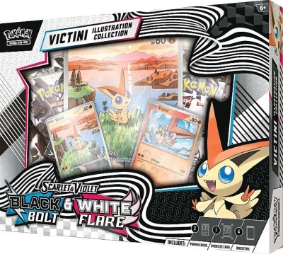 Pokemon Tcg Black Bolt & White Flare Illustration Collection Box