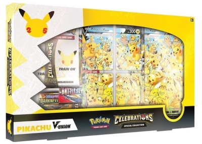 Pokemon Tcg Celebrations Pikachu V-Union Collection Box 25th Anniversary