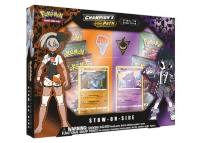 Pokemon Tcg Champion’s Path Special Pin Collection Stow On Side