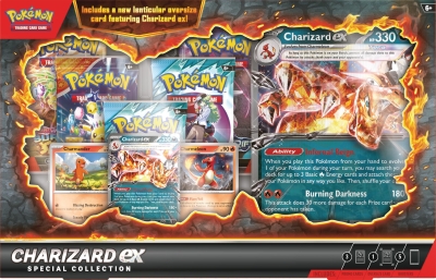 Pokemon Tcg Charizard ex Special Collection Box
