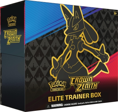 Pokemon Tcg Crown Zenith ETB Elite Trainer Box