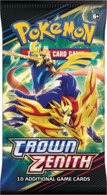 Pokemon Tcg Crown Zenith Tek Booster Paket