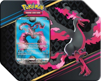 Pokemon Tcg Crown Zenith Tin Box Galarian Moltres