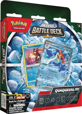 Pokemon Tcg Deluxe Battle Deck Quaquaval ex