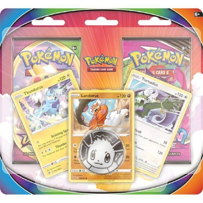 Pokemon Tcg Enhanced 2-Pack Blister Thundurus/ Landorus/ Tornadus