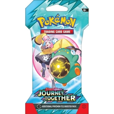 Pokemon Tcg Journey Together Tek Sleeved Booster Paket