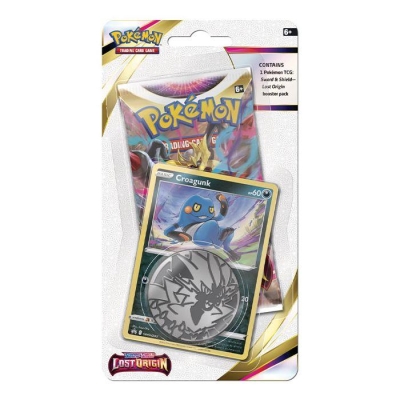 Pokemon Tcg Lost Origin Checklane Booster Pack Croagunk Kart Seti