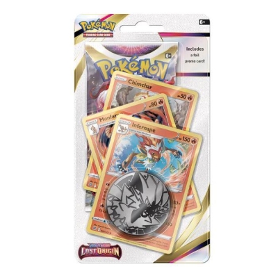 Pokemon Tcg Lost Origin Premium Checklane Booster Pack Infernape