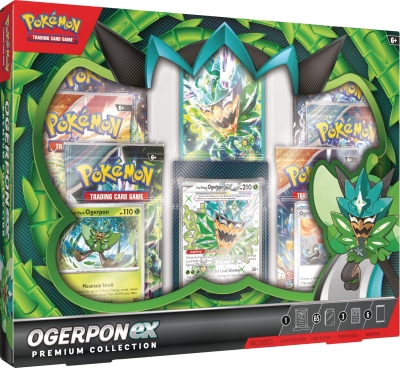Pokemon Tcg Ogerpon Ex Premium Collection Box