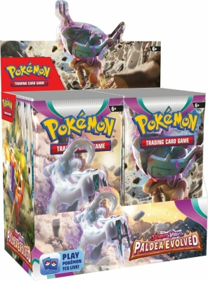 Pokemon Tcg Paldea Evolved Booster Box-36 Paket